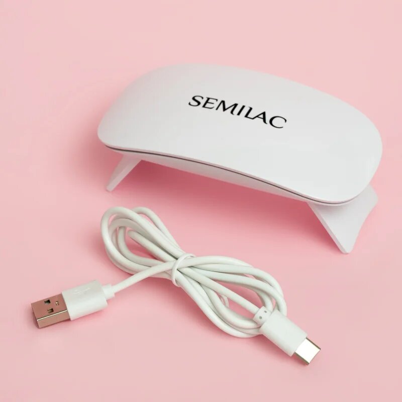 Semilac UV LED Lamp 6W LED lučka za oblikovanje gel nohtov 6 W 1 kos