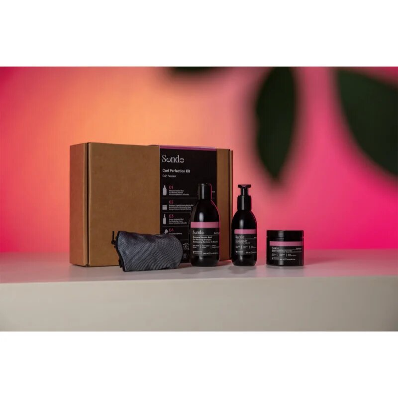 Sendo Curl Passion Curl Perfection Kit darilni set za kodraste lase