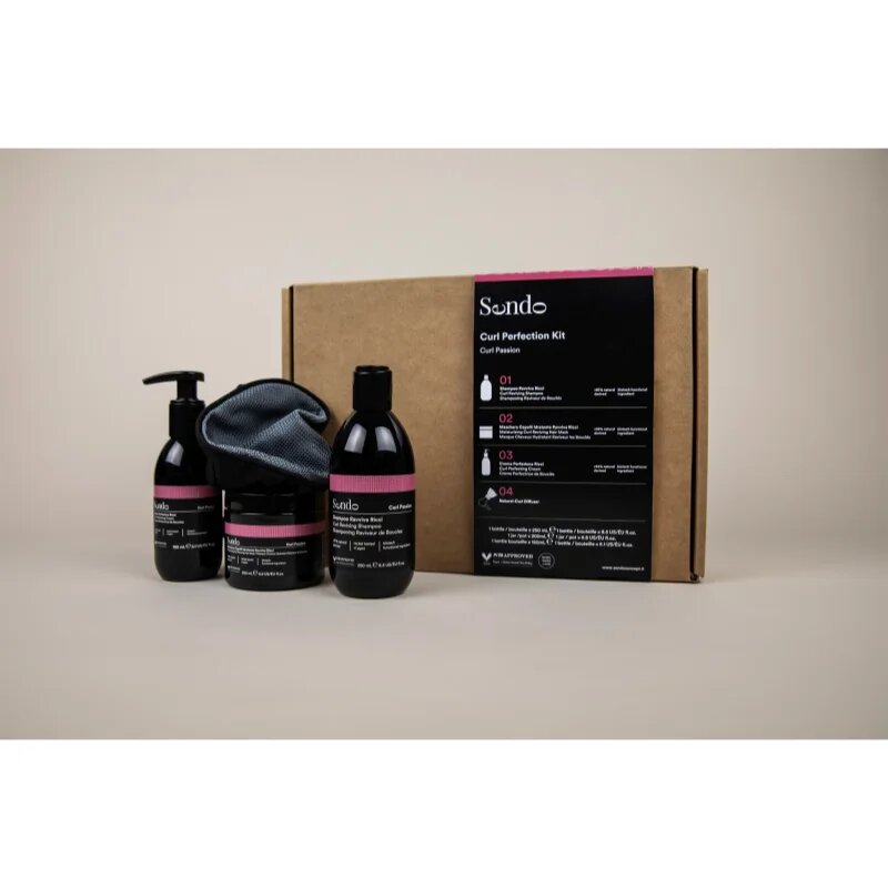 Sendo Curl Passion Curl Perfection Kit darilni set za kodraste lase