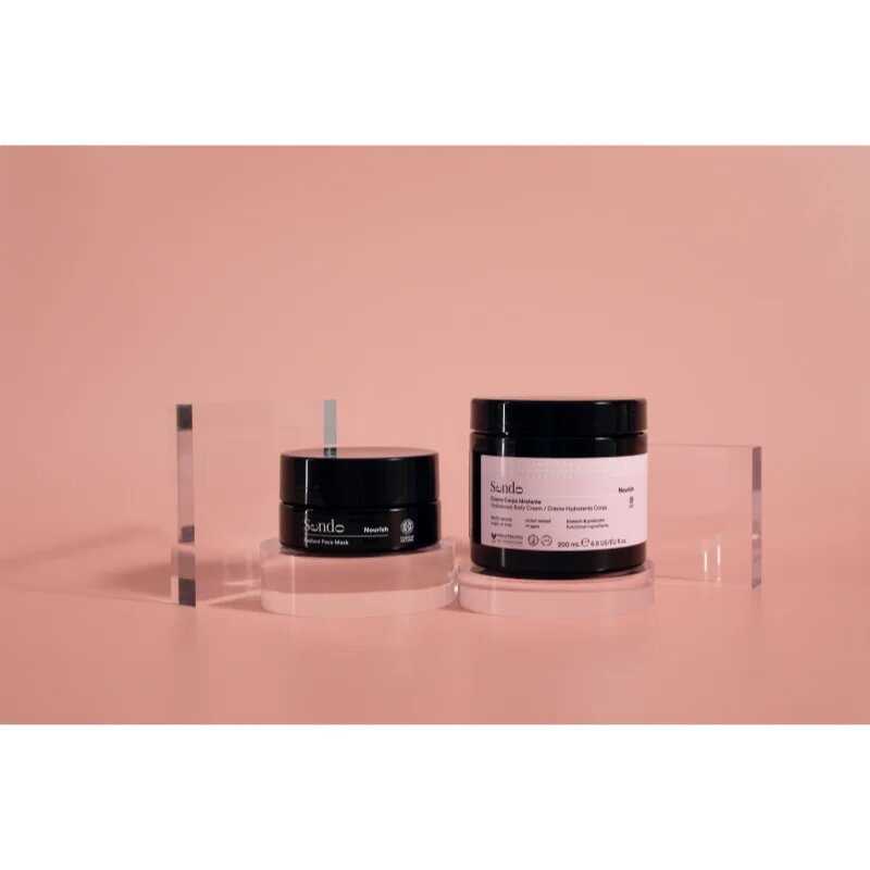 Sendo Nourish Radiant Face Mask maska za posvetlitev za obraz 50 ml