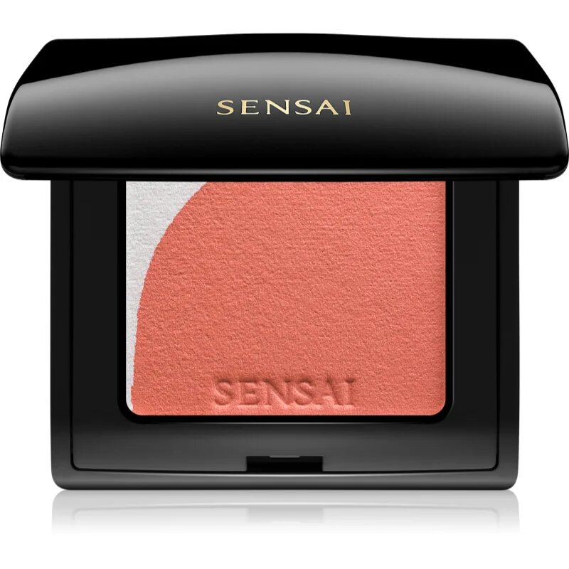 Sensai Blooming Blush Rdečilo za posvetlitev s čopičem odtenek 04 Blooming Orange 4 g