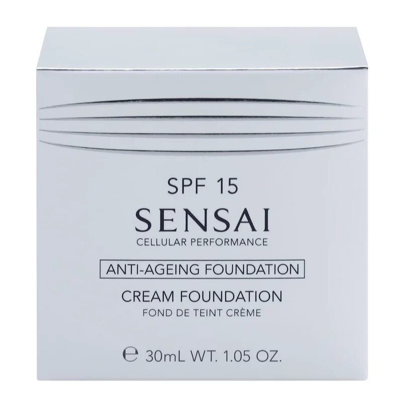 Sensai Cellular Performance Cream Foundation kremasti tekoči puder SPF 15 odtenek CF 12 Soft Beige 30 ml