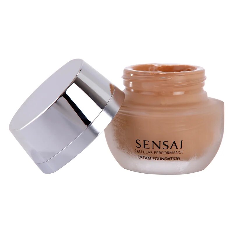 Sensai Cellular Performance Cream Foundation kremasti tekoči puder SPF 15 odtenek CF 13 Warm Beige 30 ml