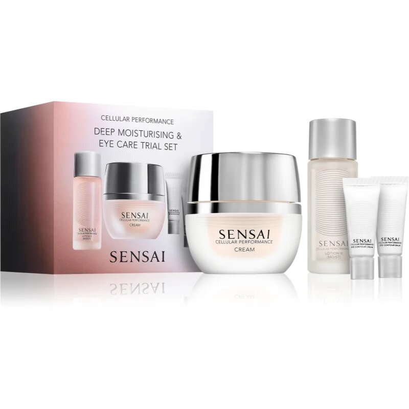 Sensai Cellular Performance Deep Moisturising & Eye Care Trial Set darilni set