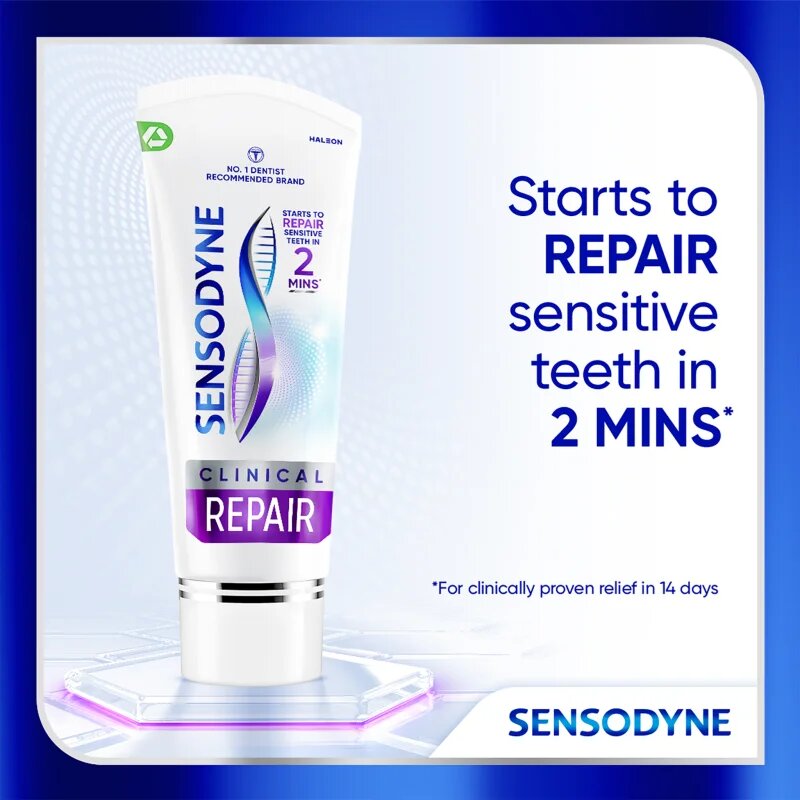 Sensodyne Clinical Repair Active Clean zobna pasta 75 ml