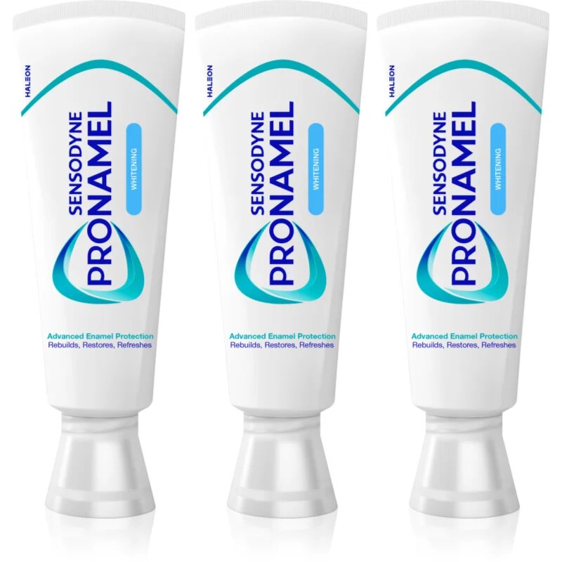 Sensodyne Pronamel Whitening zobna pasta za beljenje zob za občutljive zobe 3x75 ml