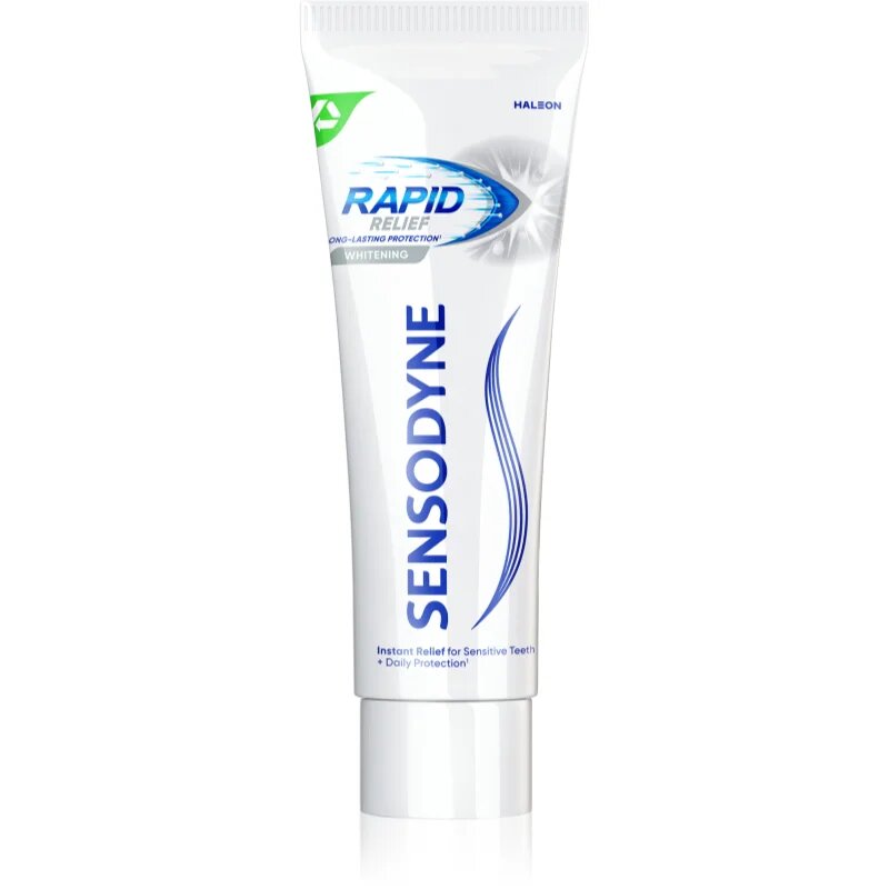 Sensodyne Rapid Whitening zobna pasta za beljenje zob za občutljive zobe 75 ml
