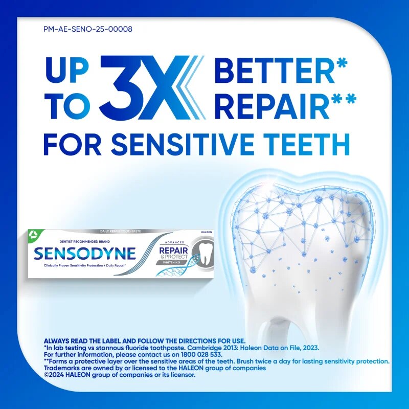 Sensodyne Repair & Protect Extra Fresh zobna pasta za zaščito zob in dlesni 75 ml