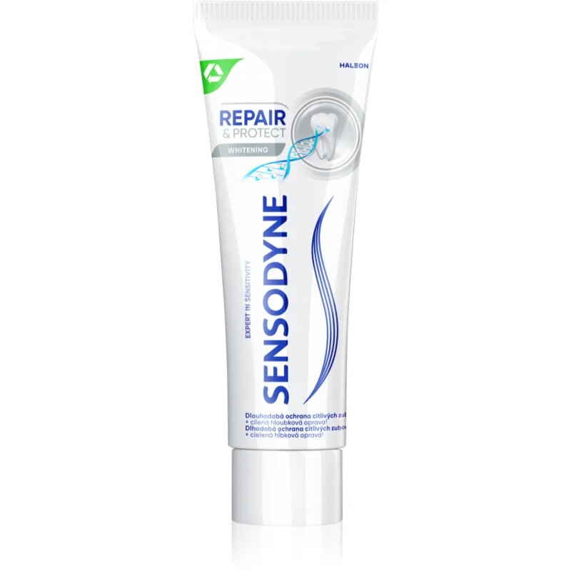 Sensodyne Repair & Protect Whitening zobna pasta za beljenje zob za občutljive zobe 75 ml