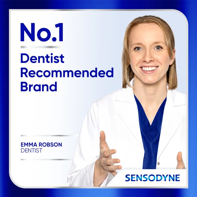 Sensodyne Sensitivity & Gum Whitening zobna pasta za beljenje zob za zaščito zob in dlesni 75 ml