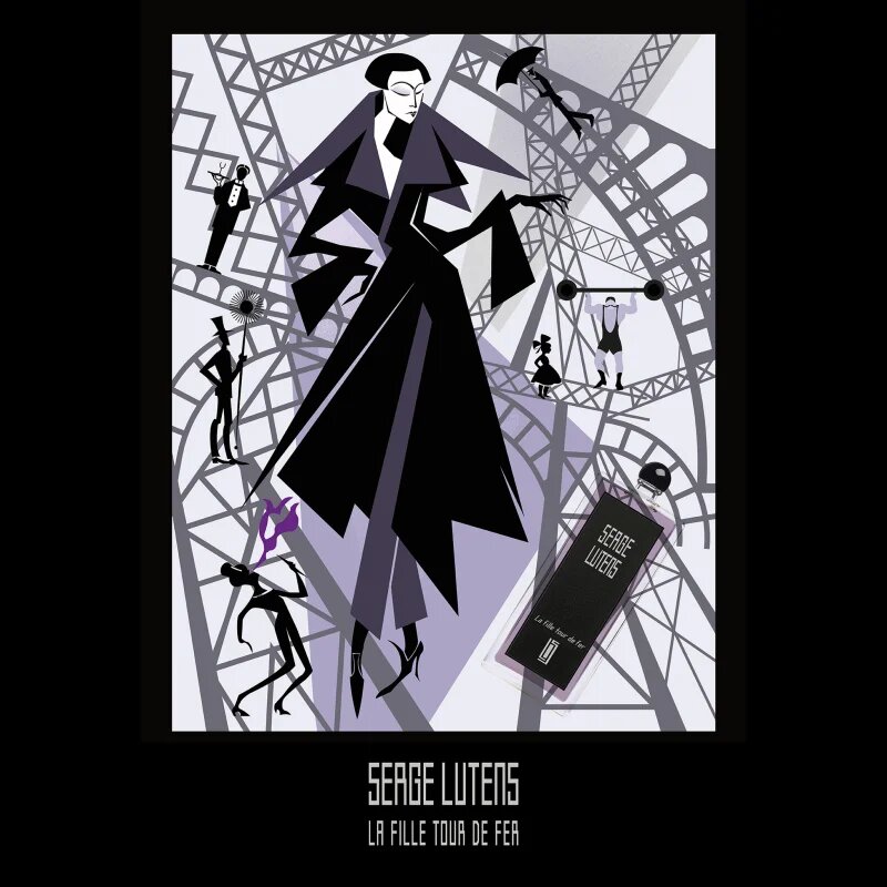 Serge Lutens Collection Noire La Fille Tour de Fer parfumska voda uniseks 100 ml