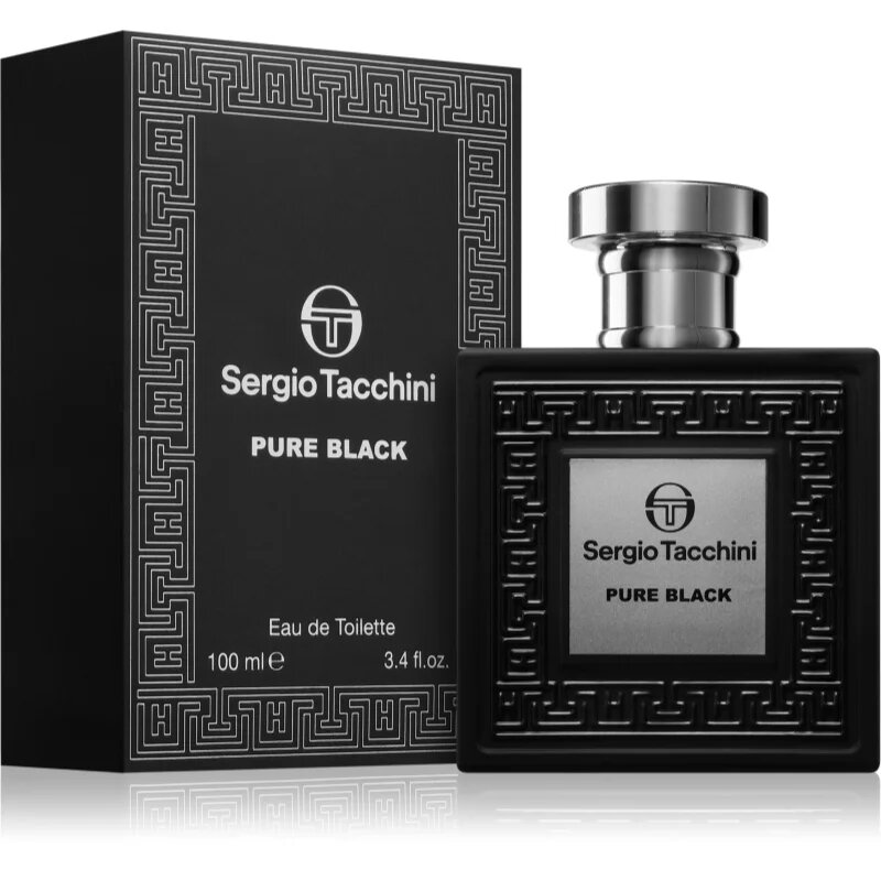 Sergio Tacchini Pure Black toaletna voda za moške 100 ml