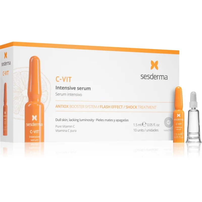 Sesderma C-Vit posvetlitveni in obnovitveni serum z vitaminom C 10x15 ml
