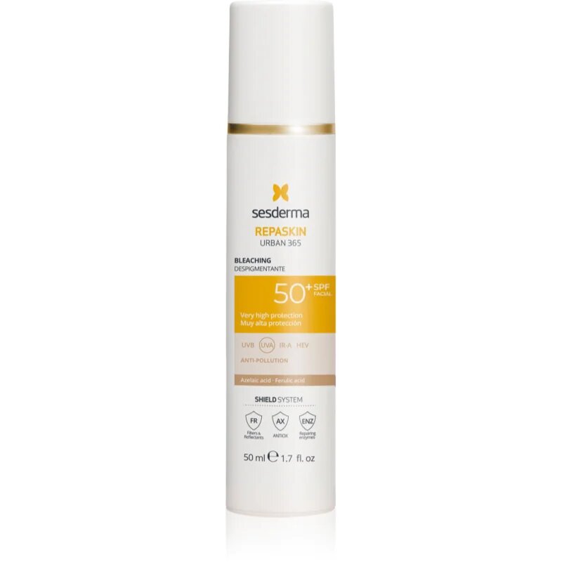 Sesderma Repaskin Urban 365 Bleaching krema za sončenje za obraz proti pigmentnim madežem 50 ml