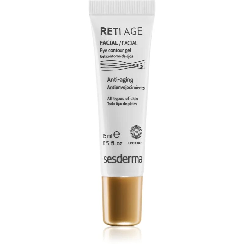 Sesderma Reti Age gladilna krema za predel okoli oči proti oteklinam in temnim kolobarjem 15 ml