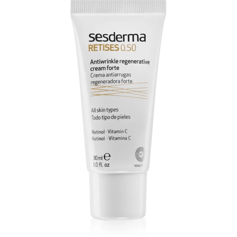 Sesderma Retises intenzivno obnovitvena krema z retinolom in vitaminom C 050 30 ml