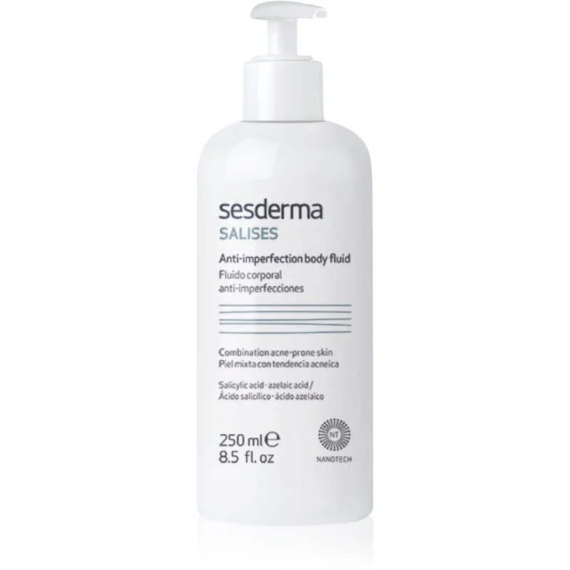 Sesderma Salises Anti-Imperfection Body Fluid losjon za telo proti aknam 250 ml