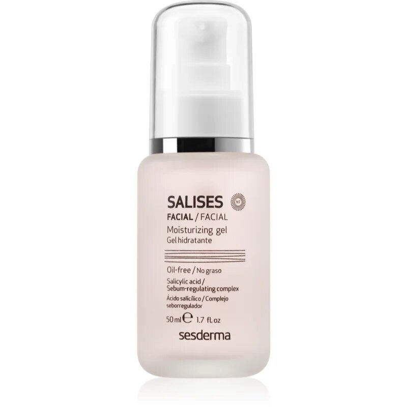 Sesderma Salises vlažilni gel za mastno k aknam nagnjeno kožo 50 ml