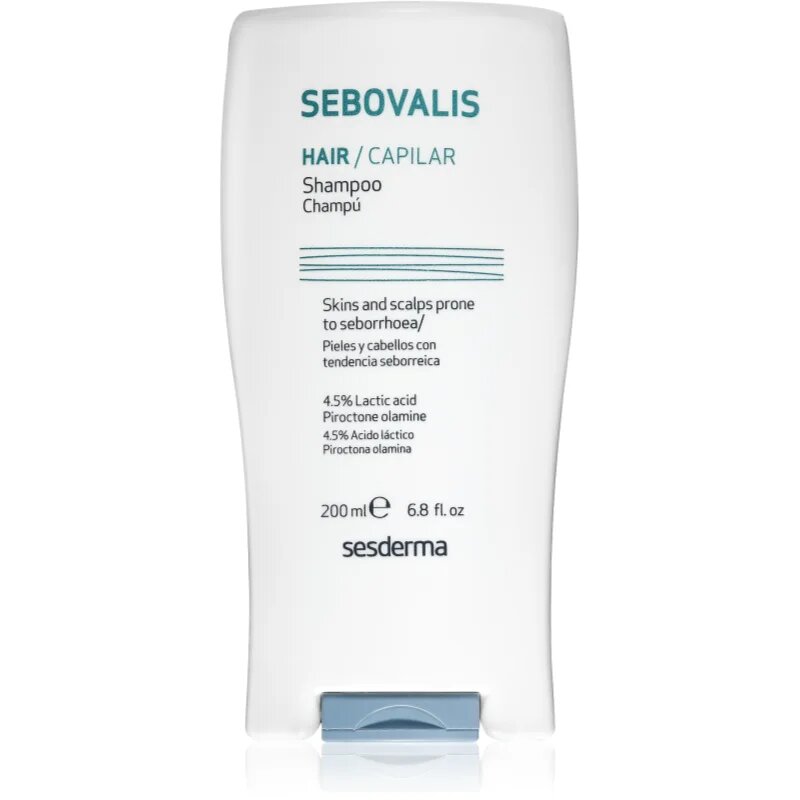 Sesderma Sebovalis pomirjujoči šampon proti prhljaju 200 ml