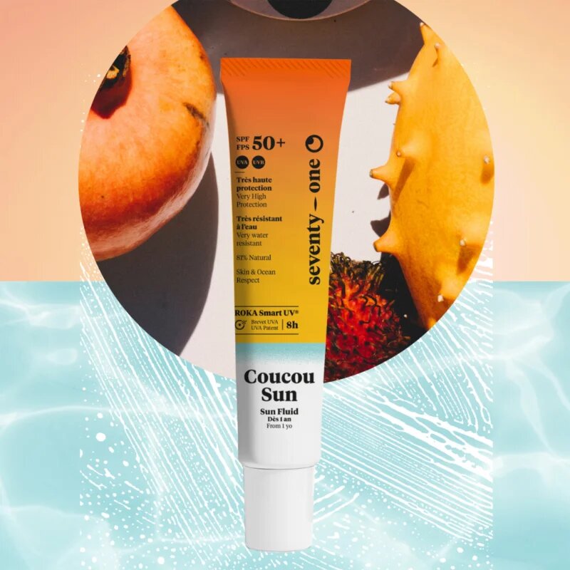 SeventyOne Coucou Sun SPF50+ pršilo za sončenje za obraz SPF 50+ 40 ml
