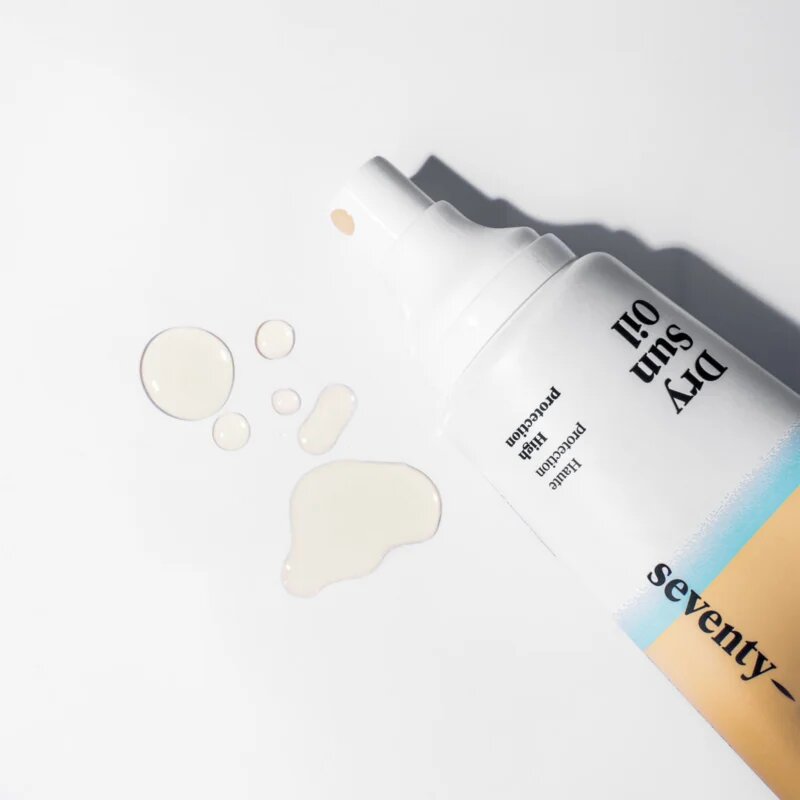 SeventyOne Dry Sun Oil SPF30 zaščitno suho olje za sončenje za obraz telo in lase SPF 30 100 ml