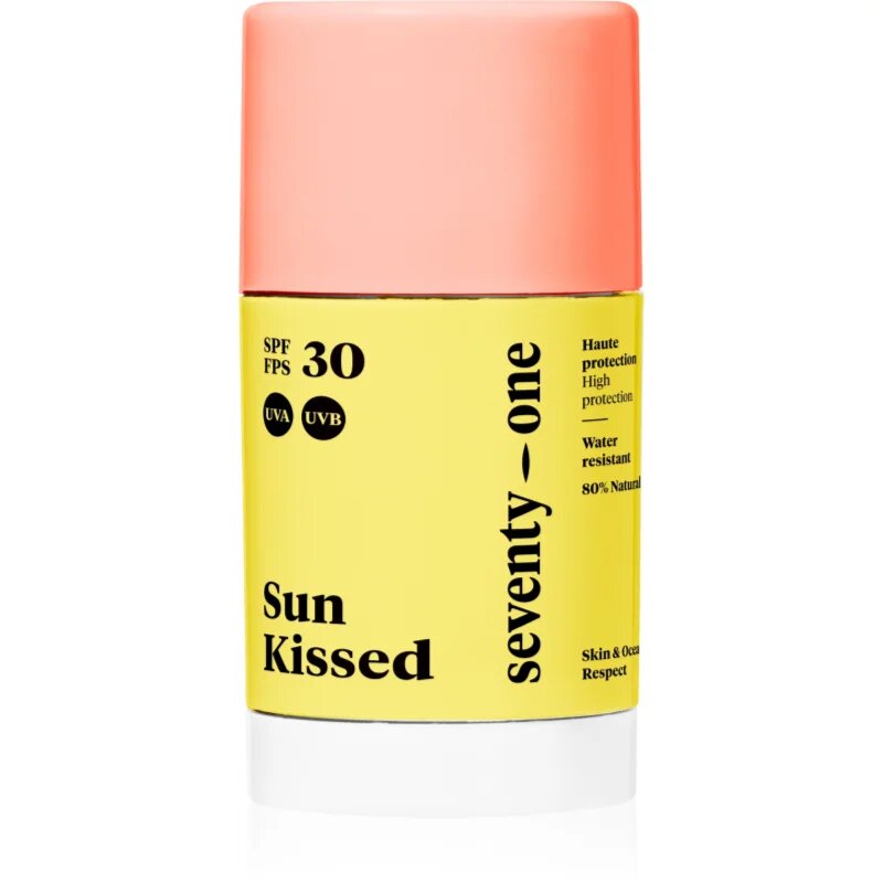 SeventyOne SunKissed SPF30 krema za sončenje v paličici SPF 30 15 g