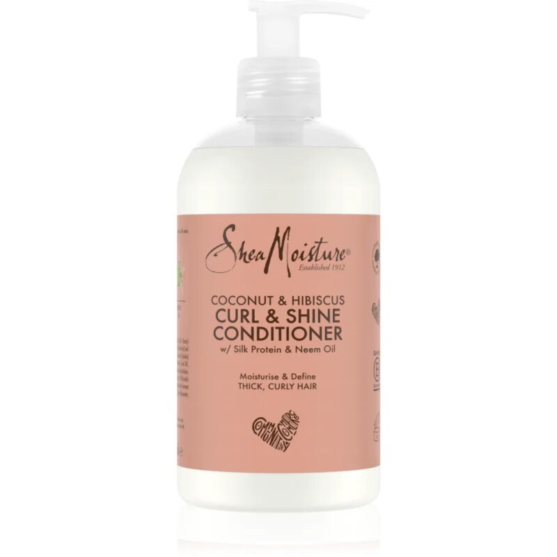Shea Moisture Coconut & Hibiscus balzam za kodraste lase 384 ml