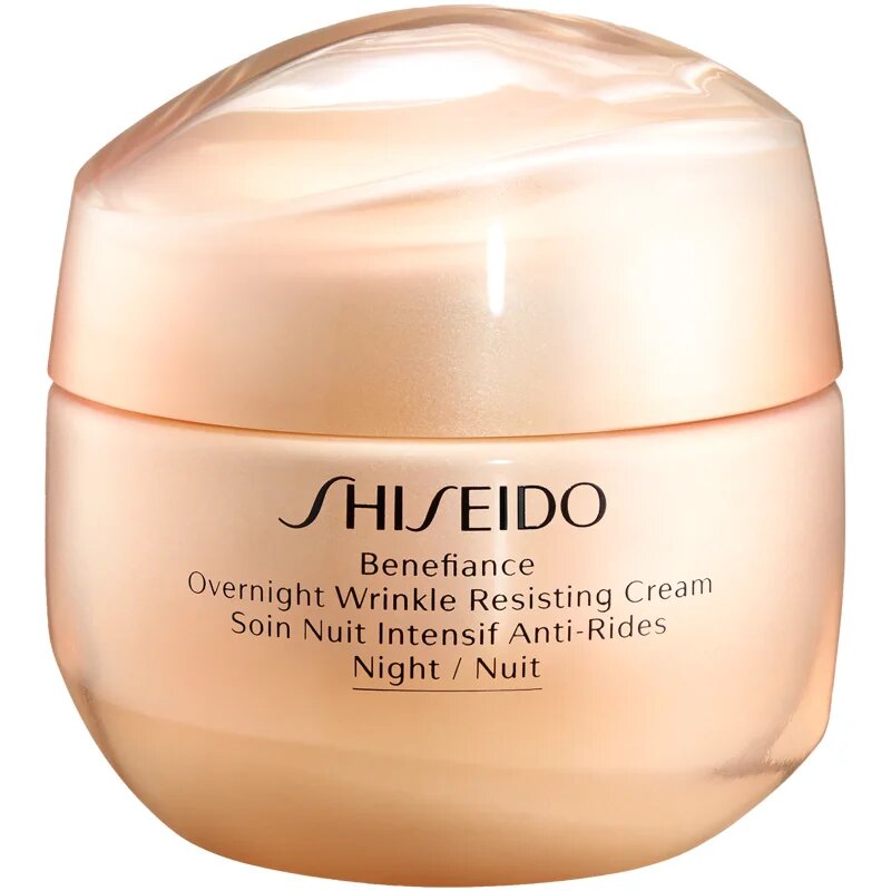 Shiseido Benefiance Overnight Wrinkle Resist Cream nočna krema proti gubam 50 ml
