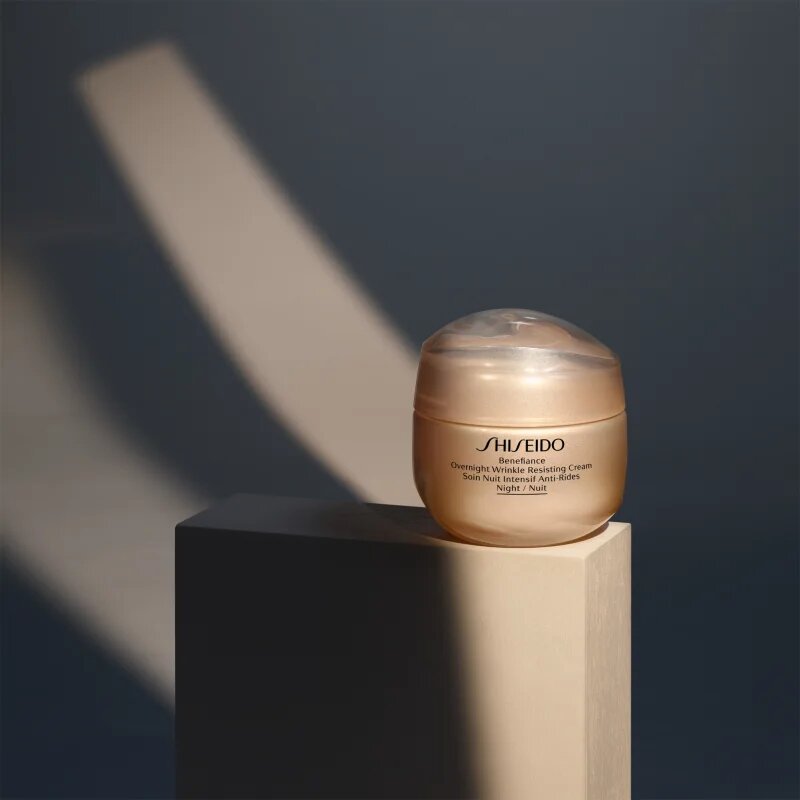 Shiseido Benefiance Overnight Wrinkle Resist Cream nočna krema proti gubam 50 ml