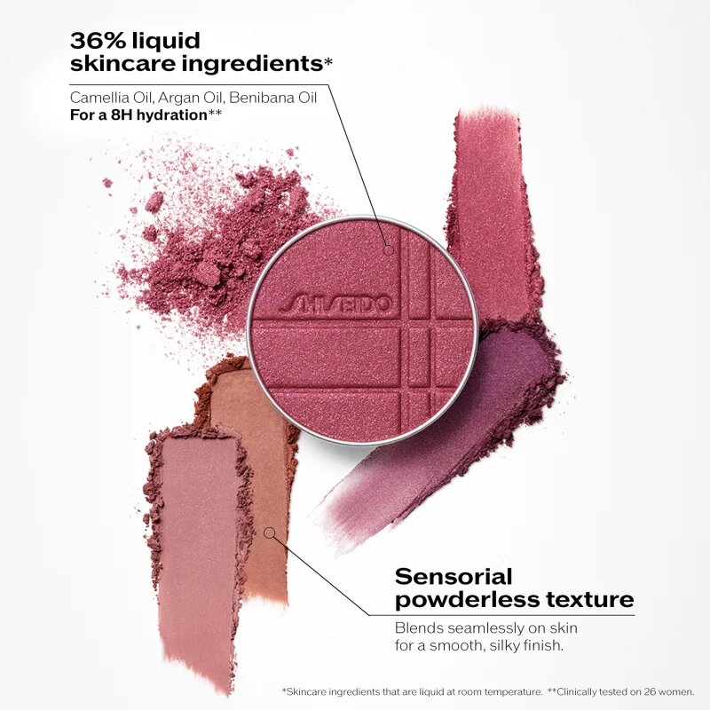 Shiseido Color + Glow Enhancer večnamensko ličilo za oči in lica odtenek 07 Purple Amethyst 7 g