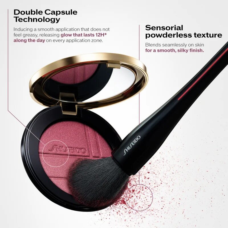 Shiseido Color + Glow Enhancer večnamensko ličilo za oči in lica odtenek 07 Purple Amethyst 7 g