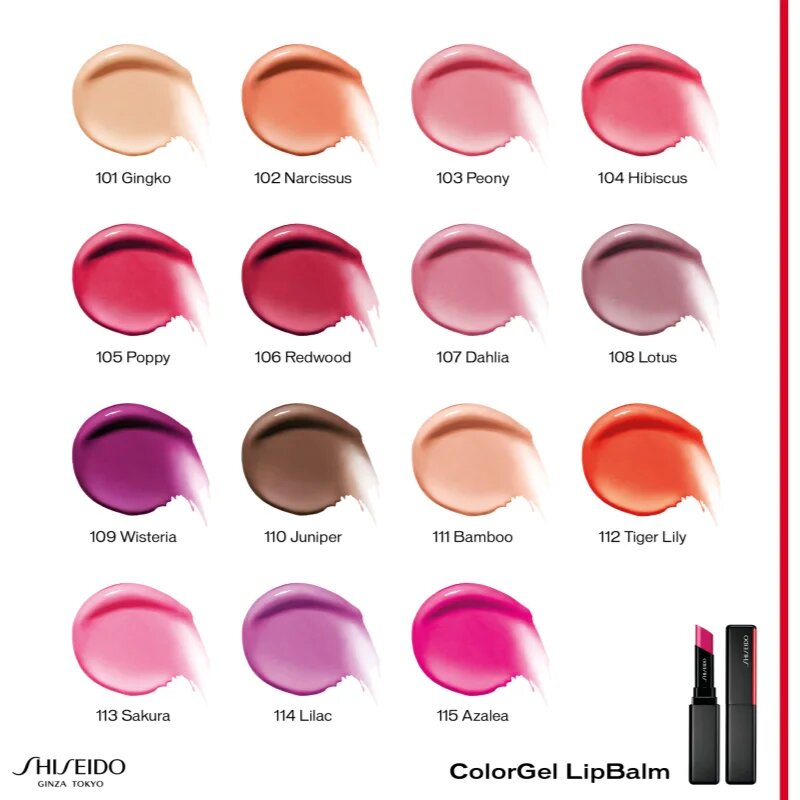 Shiseido ColorGel LipBalm balzam za ustnice za toniranje z vlažilnim učinkom odtenek 111 Bamboo 2 g