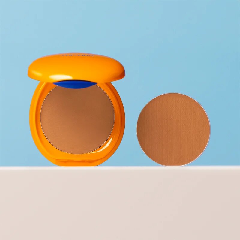 Shiseido Expert Sun Protector Tanning Compact Foundation SPF10 vodoodporni kompaktni puder polnilni odtenek Bronze 12 g