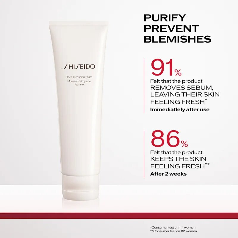 Shiseido Generic Skincare Deep Cleansing Foam globinsko čistilna pena za mastno in problematično kožo 125 ml