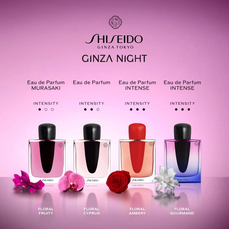 Shiseido Ginza Night parfumska voda za ženske 30 ml