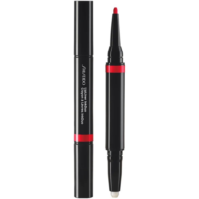 Shiseido LipLiner InkDuo šminka in svinčnik za ustnice z balzamom odtenek 08 True Red 1.1 g