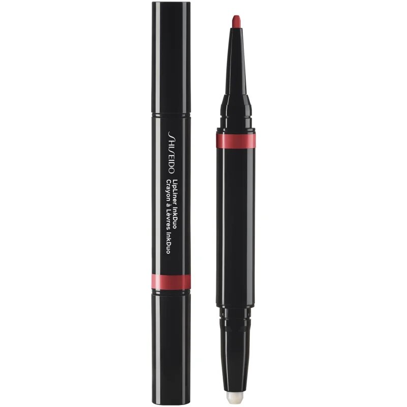 Shiseido LipLiner InkDuo šminka in svinčnik za ustnice z balzamom odtenek 09 Scarlet 1.1 g