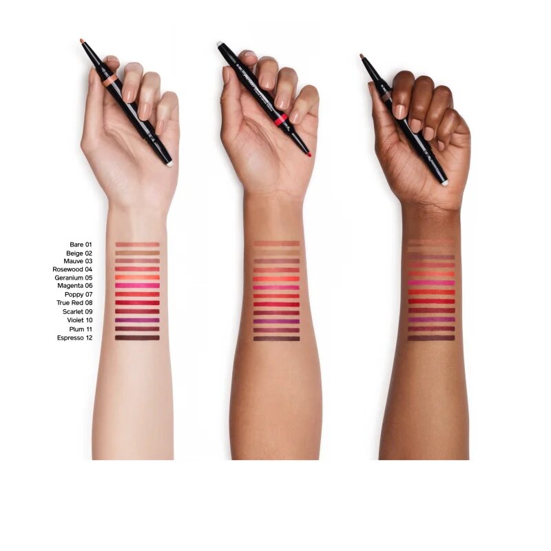 Shiseido LipLiner InkDuo šminka in svinčnik za ustnice z balzamom odtenek 09 Scarlet 1.1 g