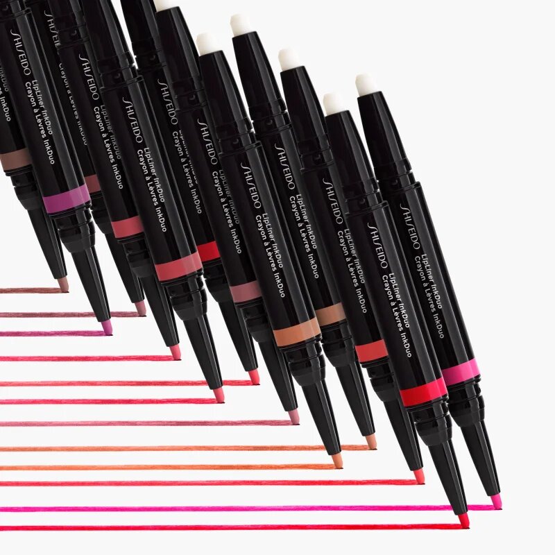 Shiseido LipLiner InkDuo šminka in svinčnik za ustnice z balzamom odtenek 09 Scarlet 1.1 g