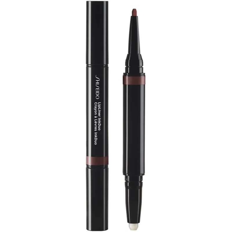 Shiseido LipLiner InkDuo šminka in svinčnik za ustnice z balzamom odtenek 12 Espresso 1.1 g