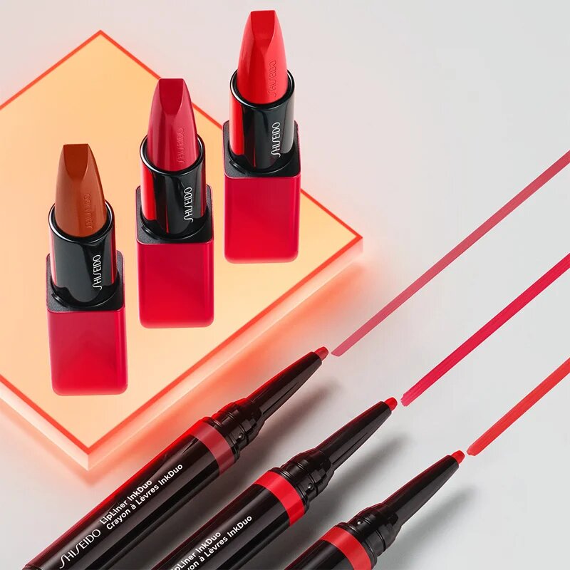 Shiseido Makeup Technosatin gel lipstick satenasta šminka odtenek 414 Upload 4 g