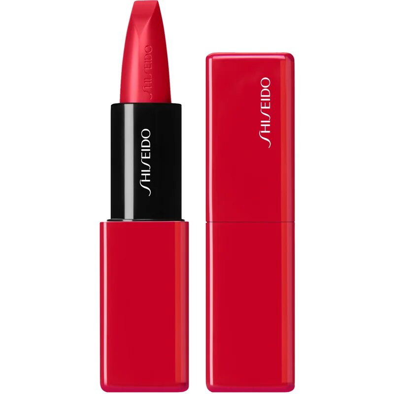 Shiseido Makeup Technosatin gel lipstick satenasta šminka odtenek 416 Red Shift 4 g