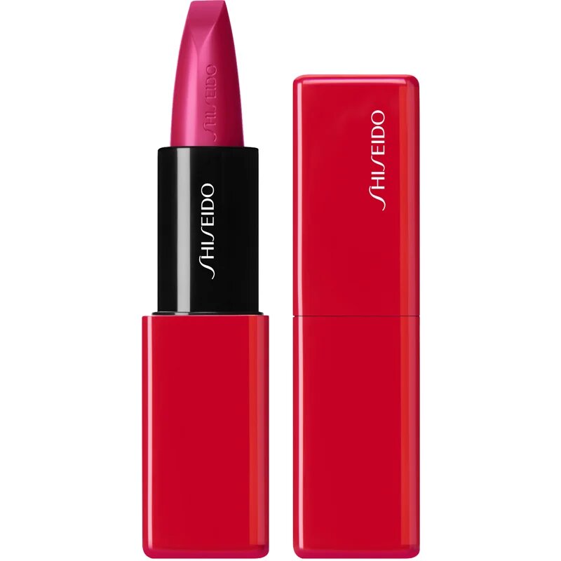 Shiseido Makeup Technosatin gel lipstick satenasta šminka odtenek 422 Fuchsia Flux 4 g