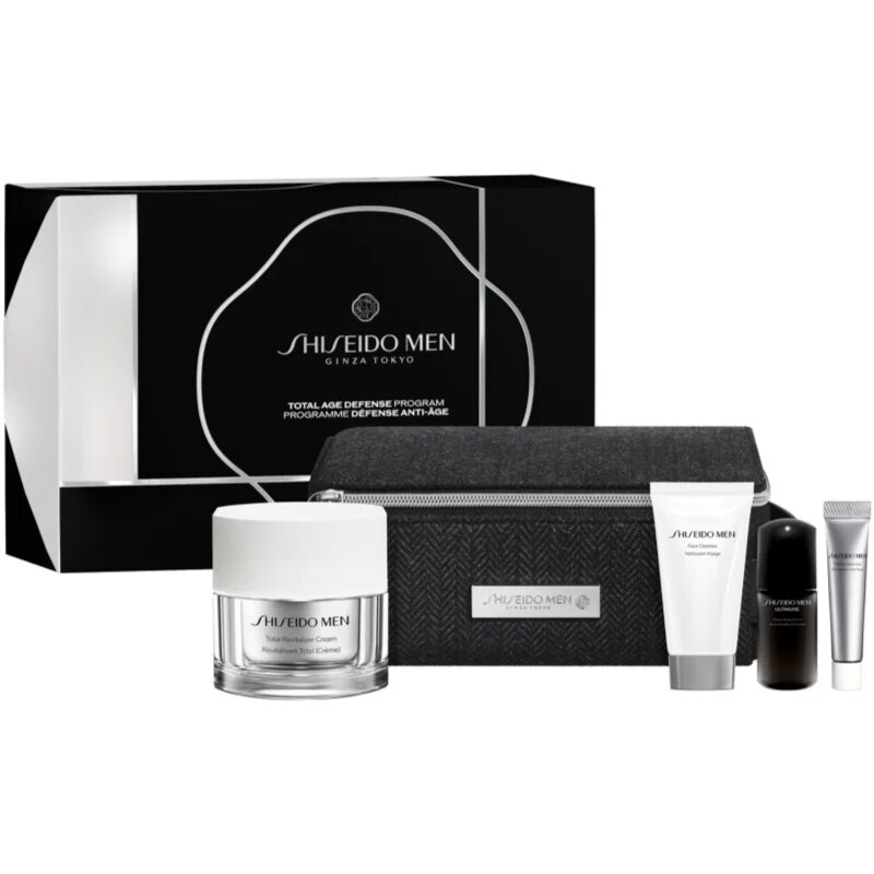 Shiseido Men Total Revitalizer Cream darilni set za moške