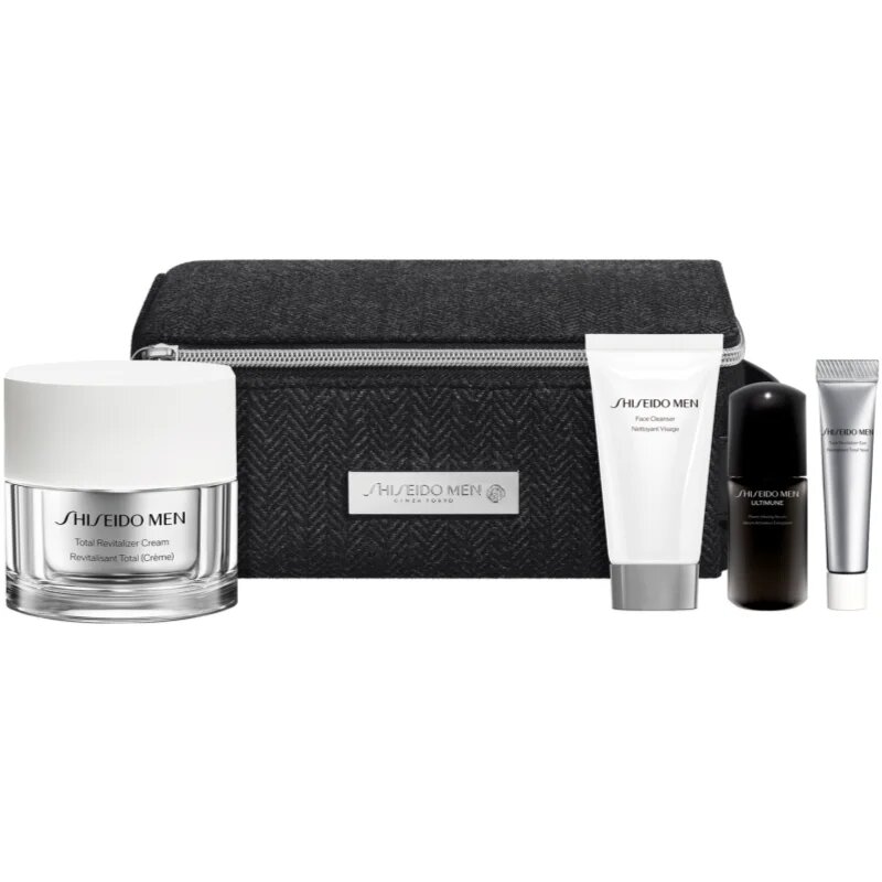 Shiseido Men Total Revitalizer Cream darilni set za moške