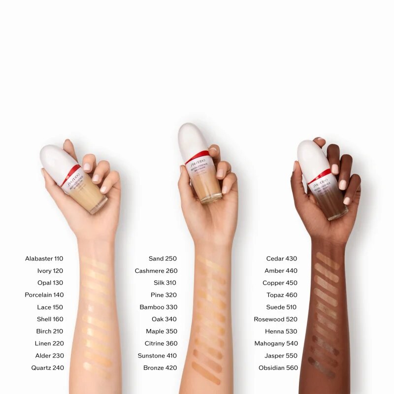 Shiseido Revitalessence Skin Glow Foundation lahki tekoči puder s posvetlitvenim učinkom SPF 30 odtenek Silk 30 ml