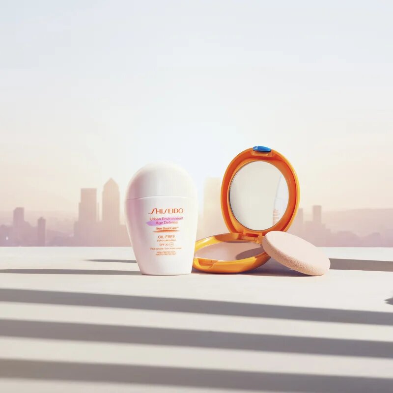 Shiseido Sun Care Urban Environment Age Defense matirajoča krema za sončenje za obraz SPF 30 30 ml