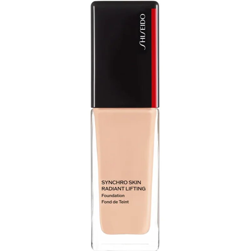 Shiseido Synchro Skin Radiant Lifting Foundation Advanced posvetlitveni lifting tekoči puder SPF 30 odtenek 140 Porcelain 30 ml