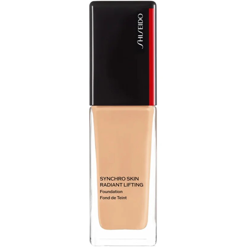 Shiseido Synchro Skin Radiant Lifting Foundation Advanced posvetlitveni lifting tekoči puder SPF 30 odtenek 250 Sand 30 ml