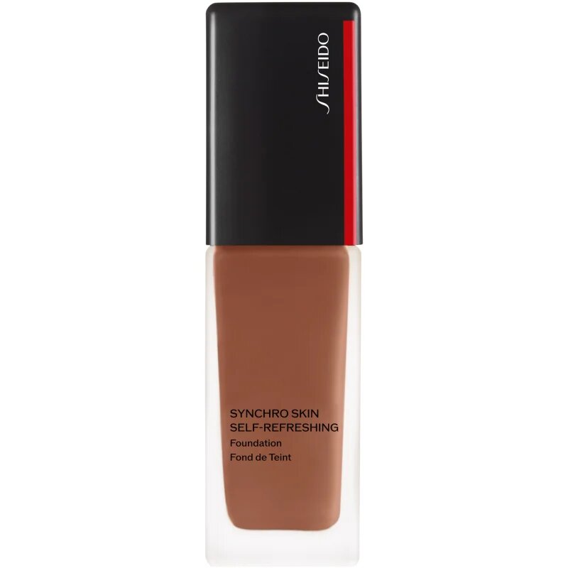 Shiseido Synchro Skin Self-Refreshing Foundation Advanced dolgoobstojen tekoči puder SPF 30 odtenek 520 Rosewood 30 ml